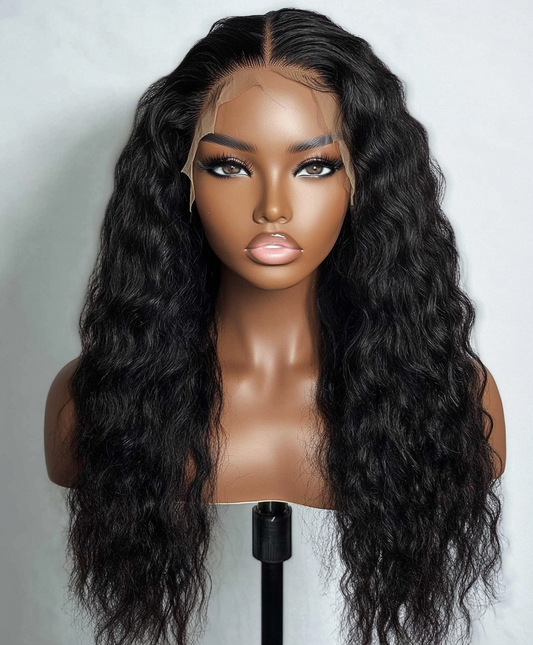 Madison - Luxury Loose Wave 13x4 Transparent Lace Front Wig 100% Virgin Human Hair Natural Hairline