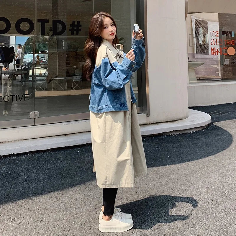 https://ae01.alicdn.com/kf/Sa1ac78822d324380966bece3d4bc1491z/BJTZ-Fashionable-Denim-Patchwork-Windbreaker-Long-Loose-Oversized-Jacket-For-Women-2024-Spring-Autumn-New-Female.jpg