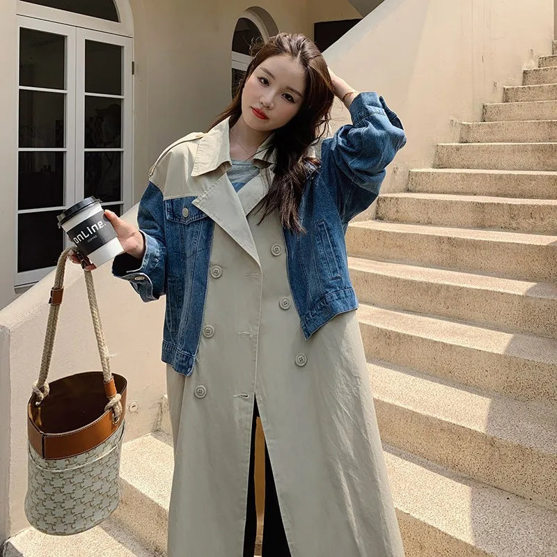 https://ae01.alicdn.com/kf/S18ba49d2cec0450ba9cb9c1f9fede7aeT/BJTZ-Fashionable-Denim-Patchwork-Windbreaker-Long-Loose-Oversized-Jacket-For-Women-2024-Spring-Autumn-New-Female.jpg