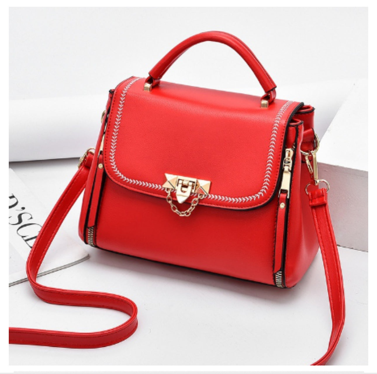 Women's bag, fashionable bag, trendy small square bag, beautiful one shoulder crossbody bag